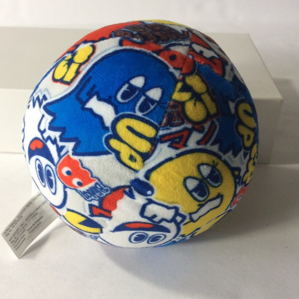 Pac-Man Bandai Namco 5” Plush Rare Toy Factory - Picture 4 of 7